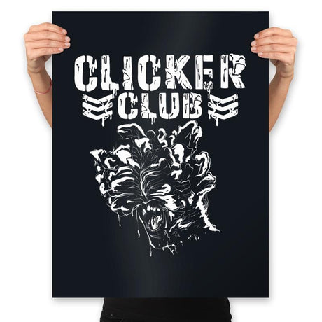 Clicker Club - Prints Posters RIPT Apparel 18x24 / Black