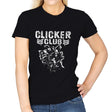 Clicker Club - Womens T-Shirts RIPT Apparel Small / Black
