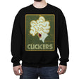 Clickers - Crew Neck Sweatshirt Crew Neck Sweatshirt RIPT Apparel Small / Black