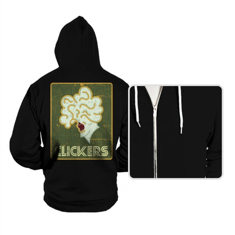Clickers - Hoodies Hoodies RIPT Apparel Small / Black