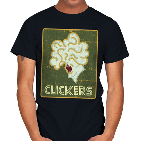 Clickers - Mens T-Shirts RIPT Apparel Small / Black