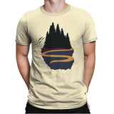 Cliffside Paradise 2 - Mens Premium T-Shirts RIPT Apparel Small / Natural