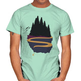 Cliffside Paradise 2 - Mens T-Shirts RIPT Apparel Small / Mint Green