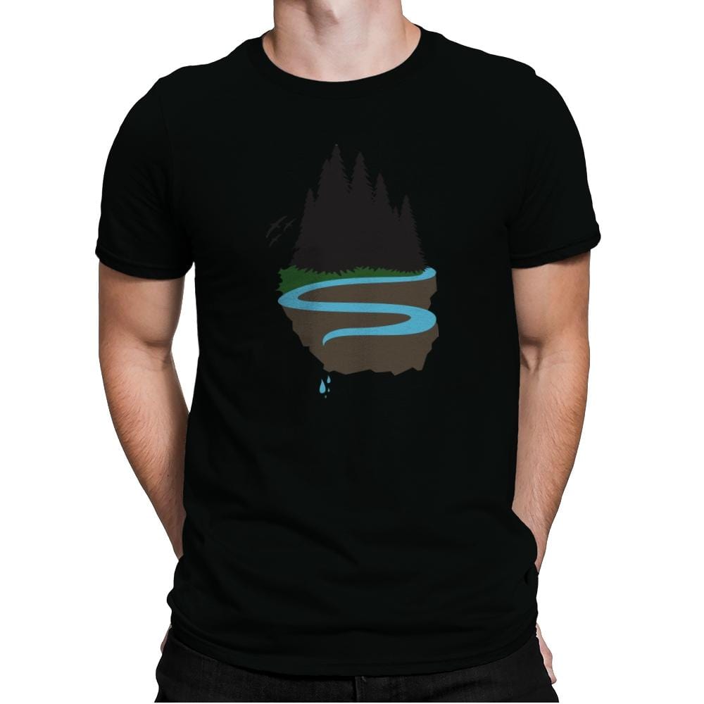 Cliffside Paradise Exclusive - Mens Premium T-Shirts RIPT Apparel Small / Black