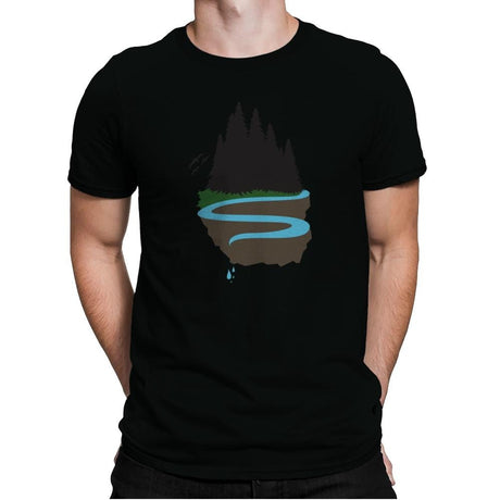 Cliffside Paradise Exclusive - Mens Premium T-Shirts RIPT Apparel Small / Black