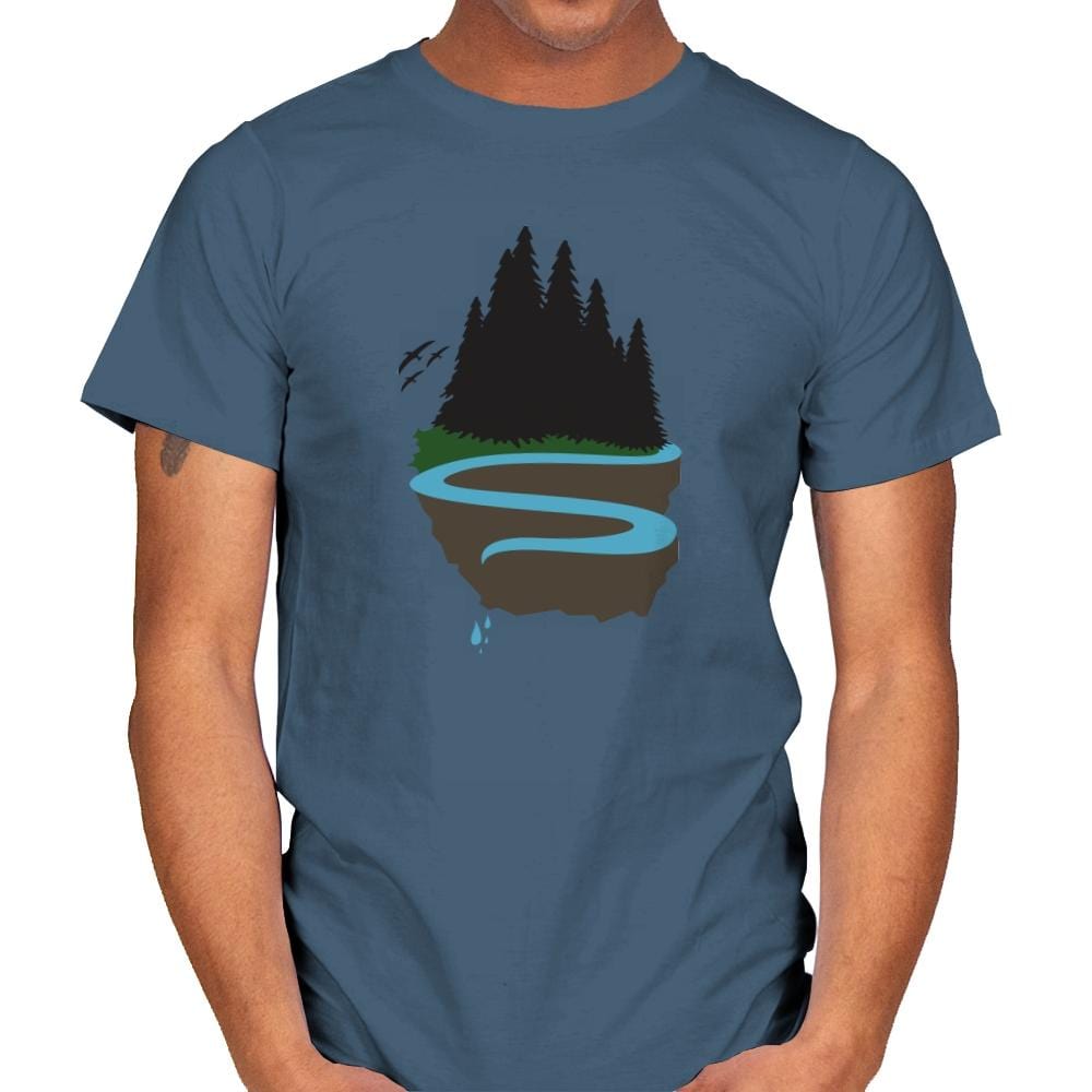 Cliffside Paradise Exclusive - Mens T-Shirts RIPT Apparel Small / Indigo Blue