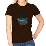 Cliffside Paradise Exclusive - Womens T-Shirts RIPT Apparel Small / Dark Chocolate