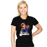 Clockworm Orange - Womens T-Shirts RIPT Apparel Small / Black
