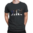 Closed Road - Mens Premium T-Shirts RIPT Apparel Small / Heavy Metal
