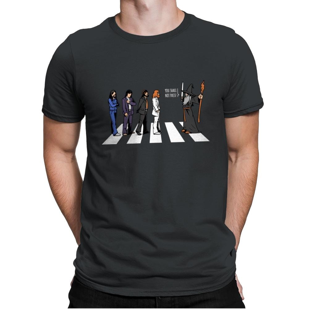 Closed Road - Mens Premium T-Shirts RIPT Apparel Small / Heavy Metal