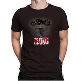 Cloud - Pop Impressionism - Mens Premium T-Shirts RIPT Apparel Small / Dark Chocolate