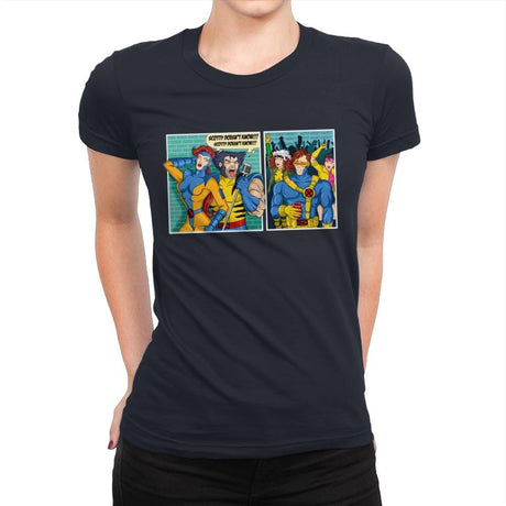 Clueless Scotty - Best Seller - Womens Premium T-Shirts RIPT Apparel Small / Midnight Navy