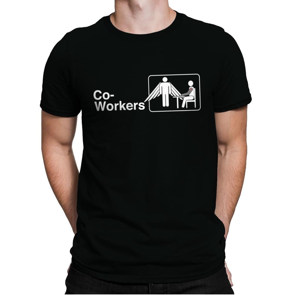 Co-Workers - Mens Premium T-Shirts RIPT Apparel Small / Black