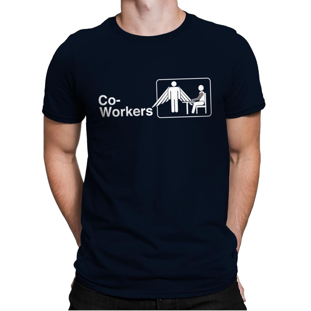 Co-Workers - Mens Premium T-Shirts RIPT Apparel Small / Midnight Navy