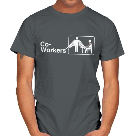 Co-Workers - Mens T-Shirts RIPT Apparel Small / Charcoal