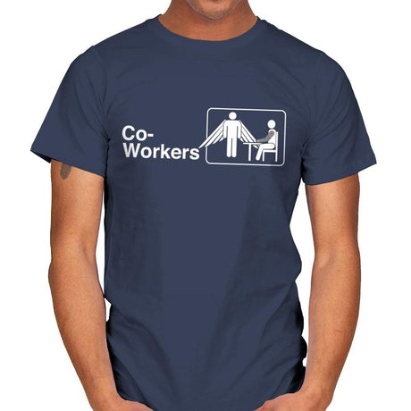 Co-Workers - Mens T-Shirts RIPT Apparel Small / Navy
