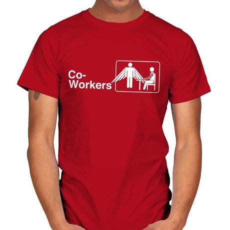 Co-Workers - Mens T-Shirts RIPT Apparel Small / Red