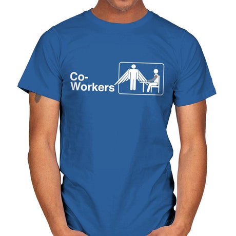 Co-Workers - Mens T-Shirts RIPT Apparel Small / Royal