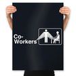 Co-Workers - Prints Posters RIPT Apparel 18x24 / Black
