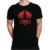 Cobra Camp - Mens Premium T-Shirts RIPT Apparel Small / Black