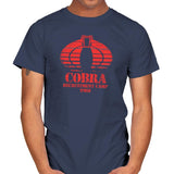 Cobra Camp - Mens T-Shirts RIPT Apparel Small / Navy