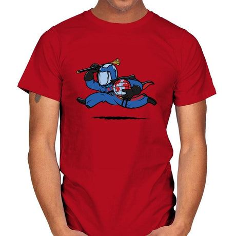 Cobra Chance - Mens T-Shirts RIPT Apparel Small / Red