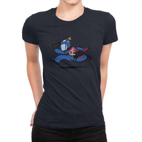 Cobra Chance - Womens Premium T-Shirts RIPT Apparel Small / Midnight Navy
