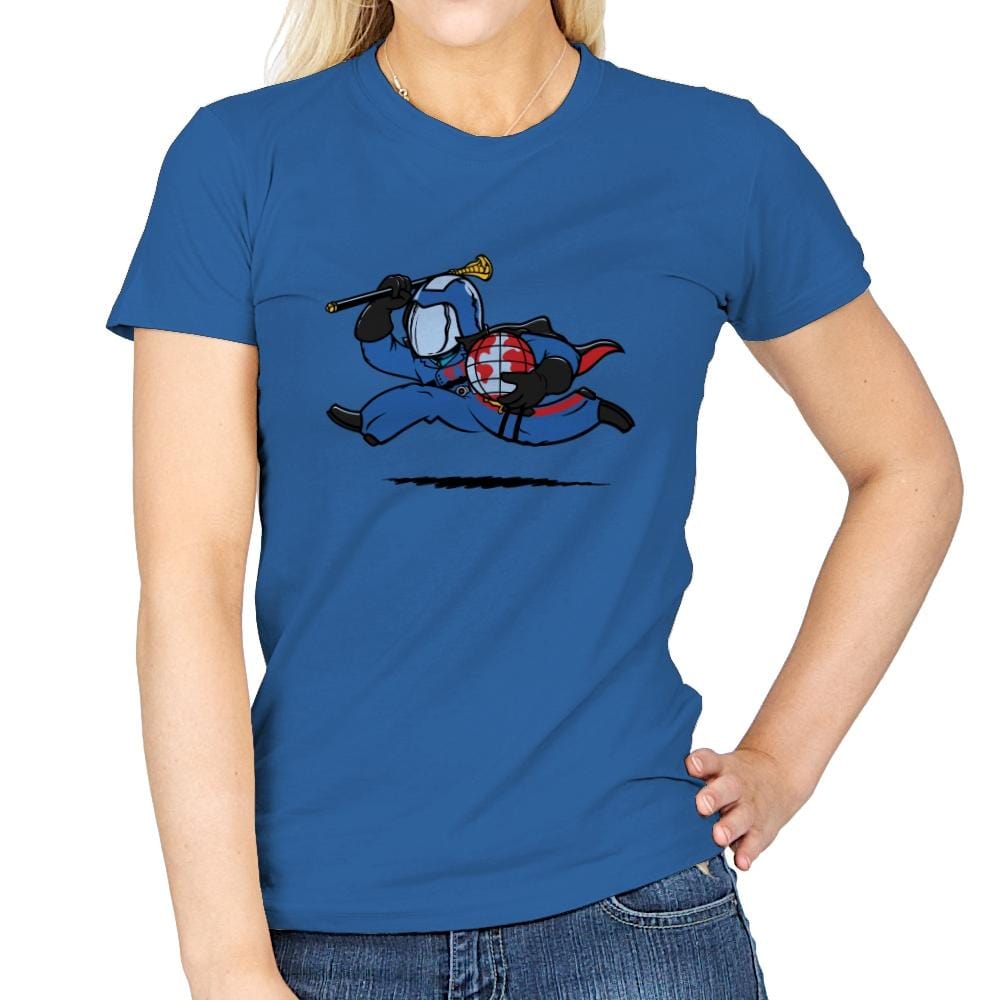Cobra Chance - Womens T-Shirts RIPT Apparel Small / Royal