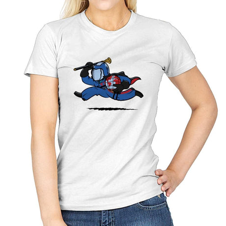 Cobra Chance - Womens T-Shirts RIPT Apparel Small / White