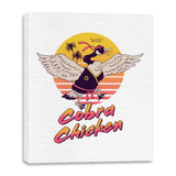 Cobra Chicken - Canvas Wraps Canvas Wraps RIPT Apparel 16x20 / White