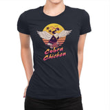 Cobra Chicken - Womens Premium T-Shirts RIPT Apparel Small / Midnight Navy