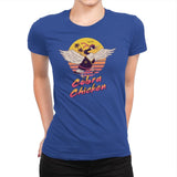 Cobra Chicken - Womens Premium T-Shirts RIPT Apparel Small / Royal