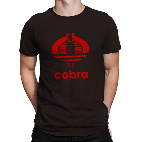 Cobra Classic - Best Seller - Mens Premium T-Shirts RIPT Apparel Small / Dark Chocolate
