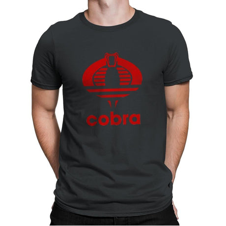 Cobra Classic - Best Seller - Mens Premium T-Shirts RIPT Apparel Small / Heavy Metal