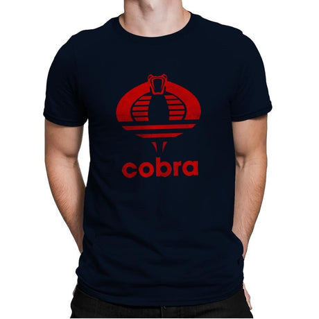 Cobra Classic - Best Seller - Mens Premium T-Shirts RIPT Apparel Small / Midnight Navy
