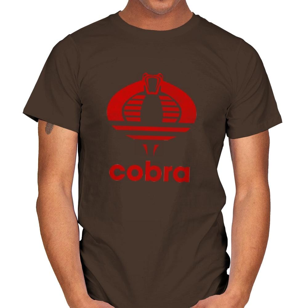 Cobra Classic - Best Seller - Mens T-Shirts RIPT Apparel Small / Dark Chocolate