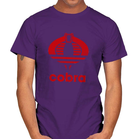 Cobra Classic - Best Seller - Mens T-Shirts RIPT Apparel Small / Purple