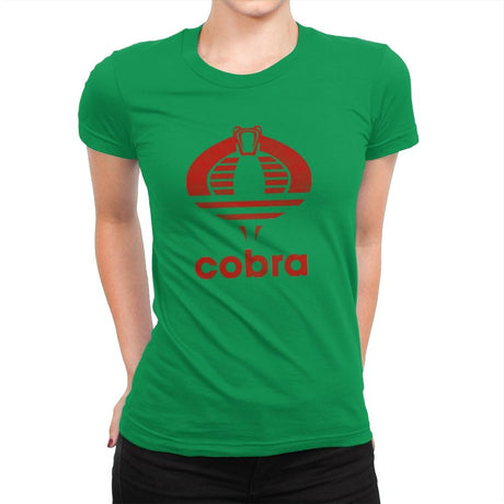 Cobra Classic - Best Seller - Womens Premium T-Shirts RIPT Apparel Small / Kelly Green