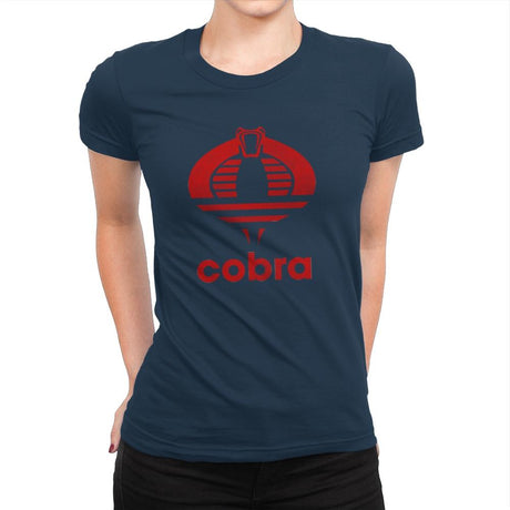 Cobra Classic - Best Seller - Womens Premium T-Shirts RIPT Apparel Small / Midnight Navy