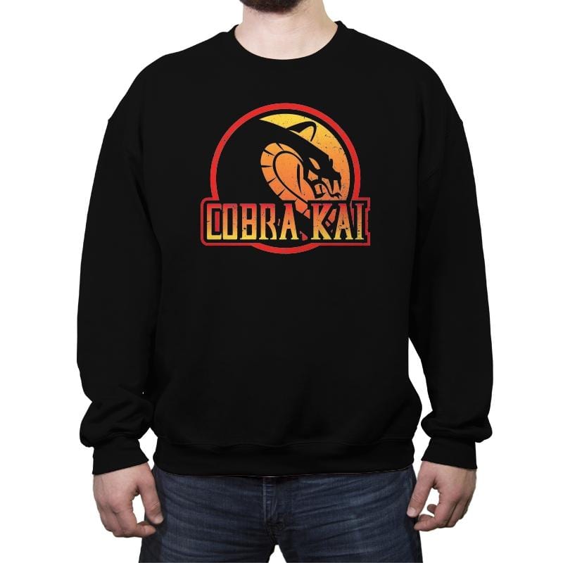Cobra Kombat - Crew Neck Sweatshirt Crew Neck Sweatshirt RIPT Apparel Small / Black