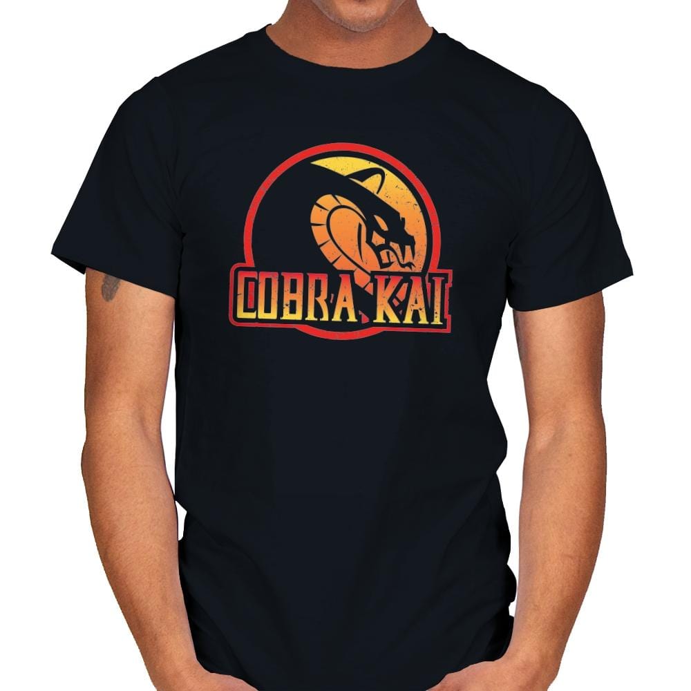 Cobra Kombat - Mens T-Shirts RIPT Apparel Small / Black