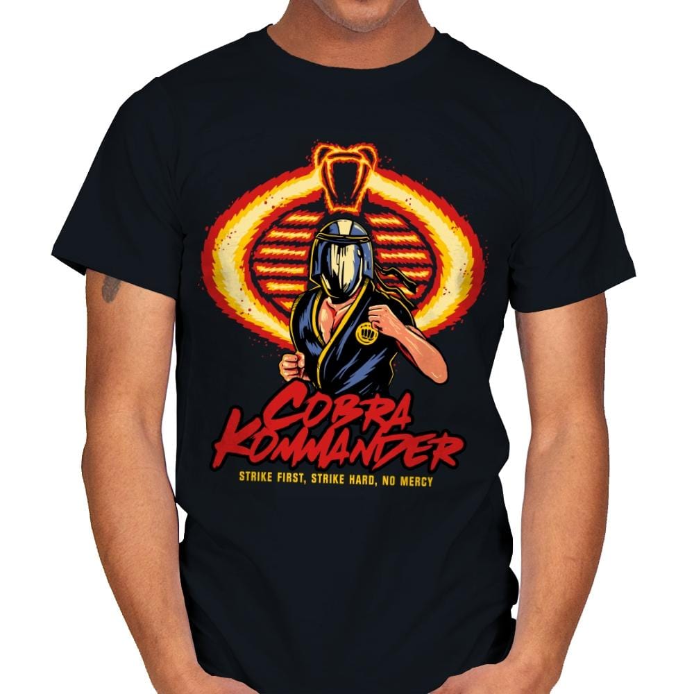 Cobra Kommander - Mens T-Shirts RIPT Apparel Small / Black