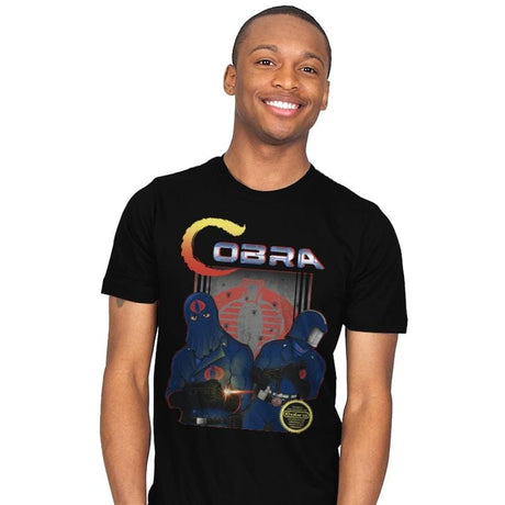 COBRA - Mens T-Shirts RIPT Apparel Small / Black