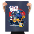Cobra Puffs - Prints Posters RIPT Apparel 18x24 / Navy