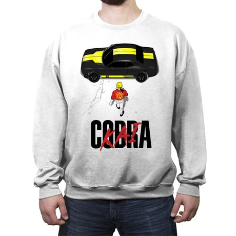 Cobrakira - Crew Neck Sweatshirt Crew Neck Sweatshirt RIPT Apparel Small / White