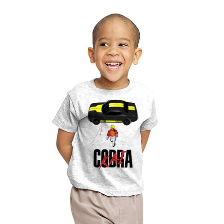 Cobrakira - Youth T-Shirts RIPT Apparel X-small / White