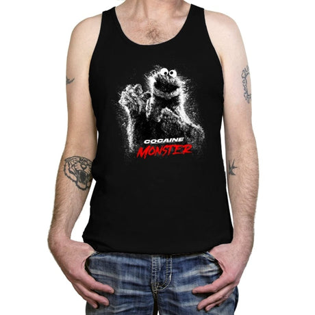 Cocaine Monster - Tanktop Tanktop RIPT Apparel X-Small / Black