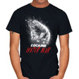 Cocaine Water Bear - Mens T-Shirts RIPT Apparel Small / Black
