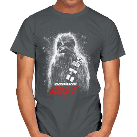 Cocaine Wookiee - Best Seller - Mens T-Shirts RIPT Apparel Small / Charcoal