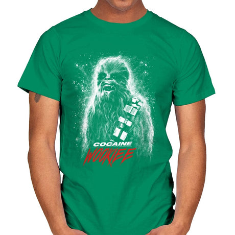 Cocaine Wookiee - Best Seller - Mens T-Shirts RIPT Apparel Small / Kelly